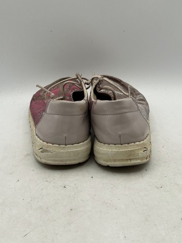 Hey Dude Wendy Sneakers Youth Sz 3Y Disco Pink Slip-On Round Toe Comfort Shoes
