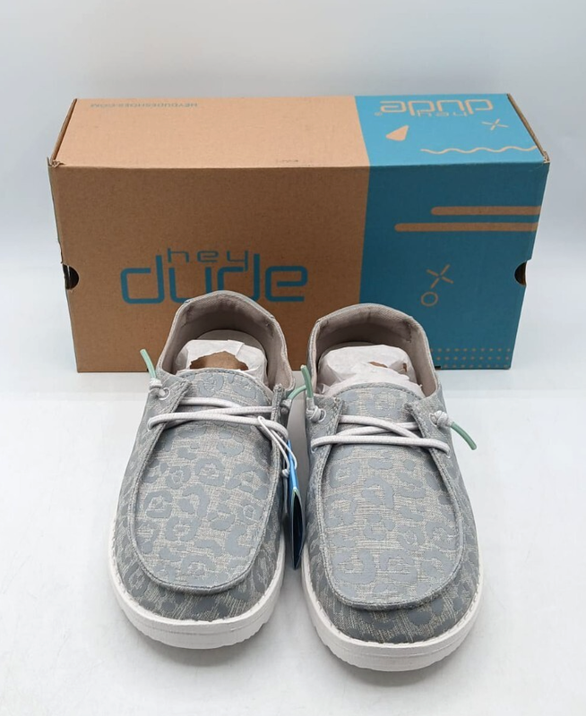 Hey Dude Wendy Youth Cat Eye Grey 130123168 US Youth 5 Women's 6 EU 37