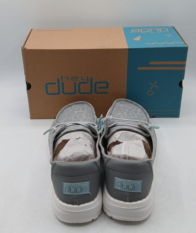 Hey Dude Wendy Youth Cat Eye Grey 130123168 US Youth 5 Women's 6 EU 37