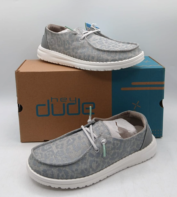 Hey Dude Wendy Youth Cat Eye Grey 130123168 US Youth 5 Women's 6 EU 37