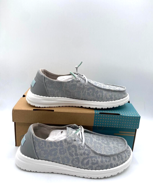 Hey Dude Wendy Youth Cat Eye Grey - US Youth 6 Women's 7 EUR 38