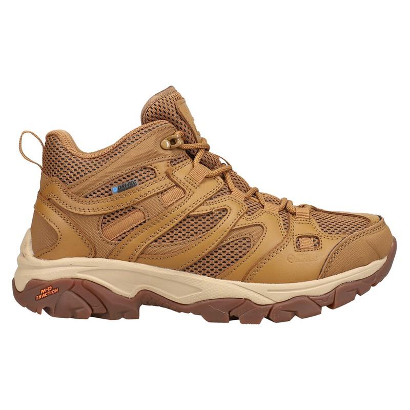 Hi-Tec Ht Ravus Mid Wp Lace Up Hiking Mens Brown Casual Boots CH80007M-TT
