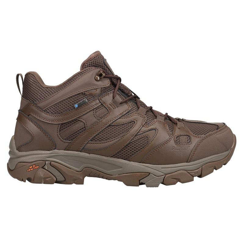 Hi-Tec Ht Ravus Mid Wp Lace Up Hiking Mens Brown Casual Boots CH80007M-E
