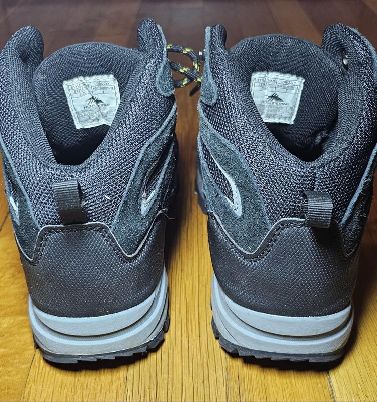 High Sierra Grizzly Hiking Boots Boy's Youth Size 7 Black