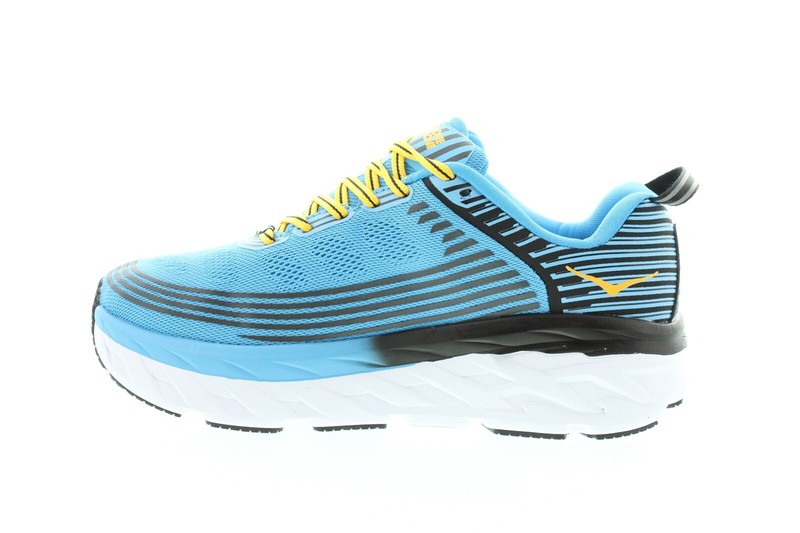 Hoka Bondi 6 Running Shoes Hoka One Men's Low Top Cushioned Sneakers 1019269 USA