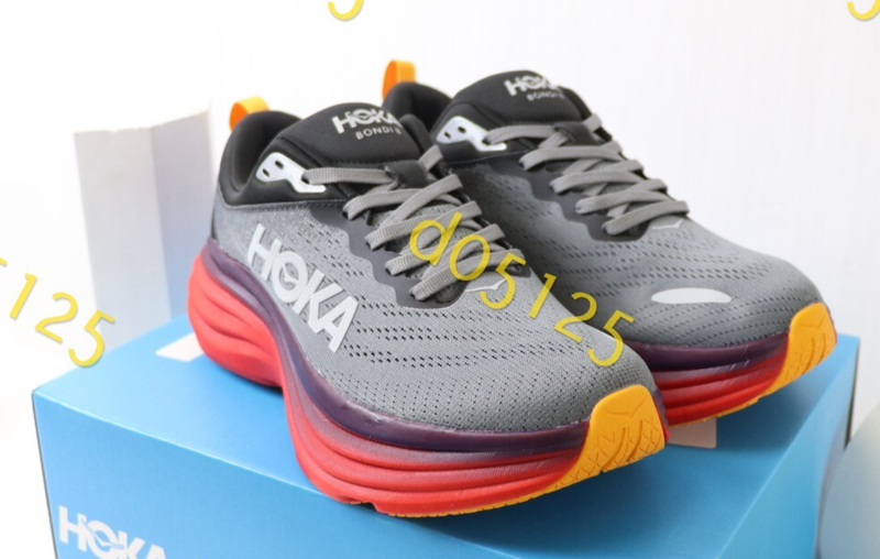 Hoka Bondi 8 Sneakers Women Size 7.5 US Sport Gym Athletic Ship From USA