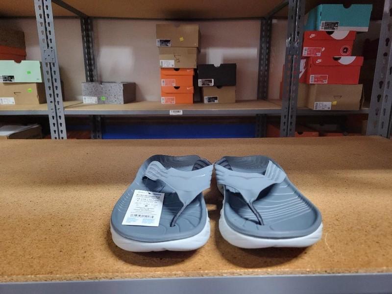 Hoka One Men Ora Recovery Flip 1099675 BGMR Balsam Grn Mercury Size 7 8 & 12