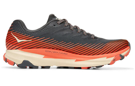 Hoka One One Torrent 2 1110497-CCLL Sneakers Women's Gray Orange Running Shoes