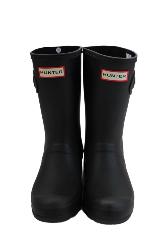 Hunter Boots Womens Original Tour Short Boots - Black Size 5