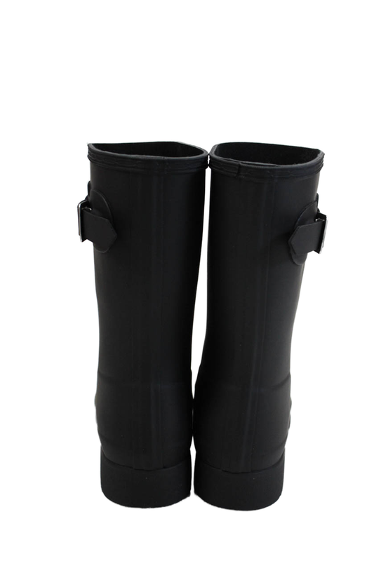 Hunter Boots Womens Original Tour Short Boots - Black Size 5
