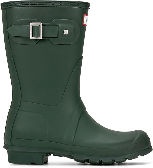 Hunter Women's Original Short Boot Green- US 10 EU 42