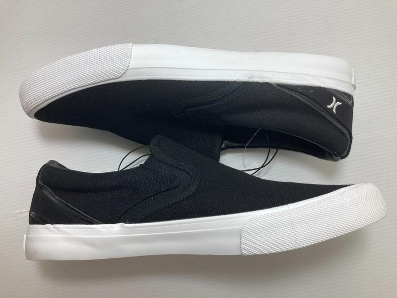 Hurley Men's Arlo Canvas Slip-on Shoe Sneaker (Black Size 8 REG) NWOB