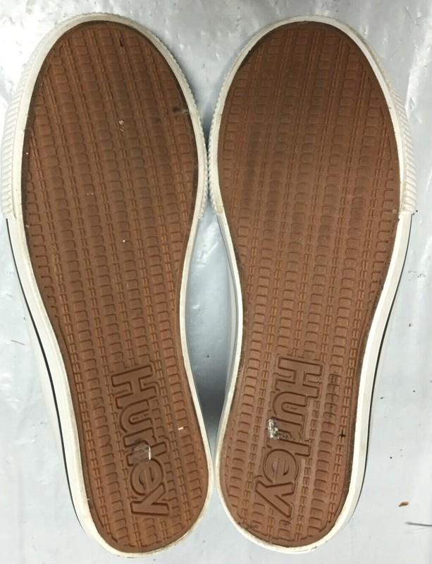 Hurley Women's CHLOE Slip On No Laces Sneakers WHITE Choose Size