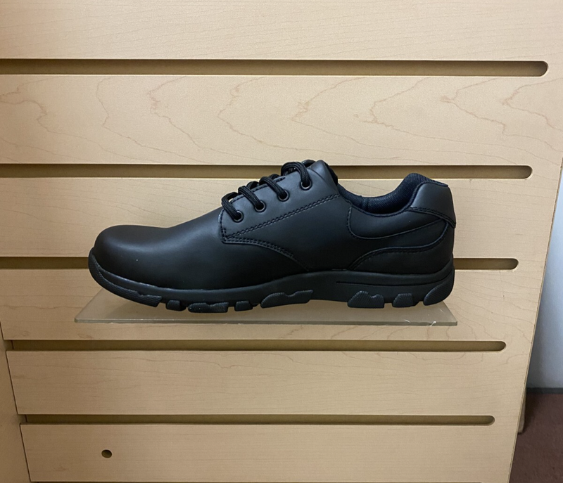 Hush Puppies Chad Black Oxford- Little And Big Kids