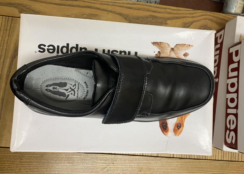 Hush Puppies Gavin Loafers- Little And Big Kids (Black)