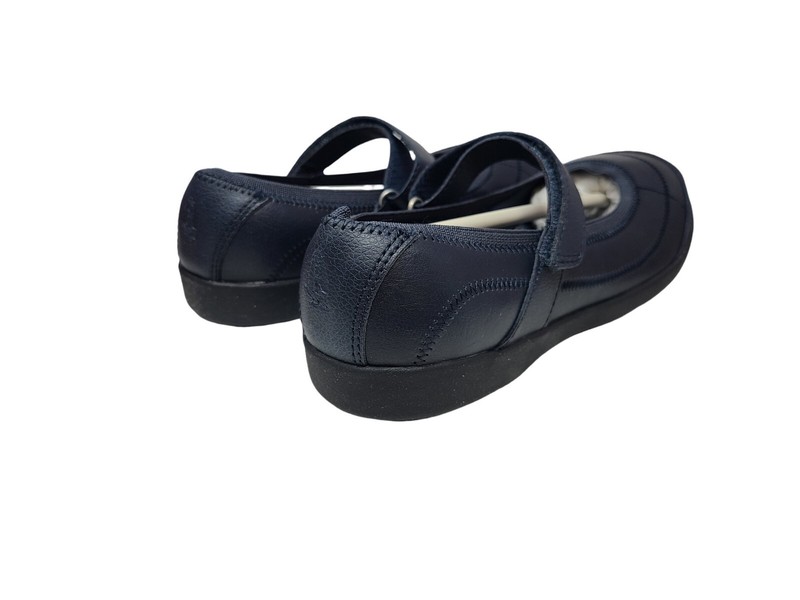 Hush Puppies HP Reese Navy Big Girl Dress Shoes Various Sizes HP855894