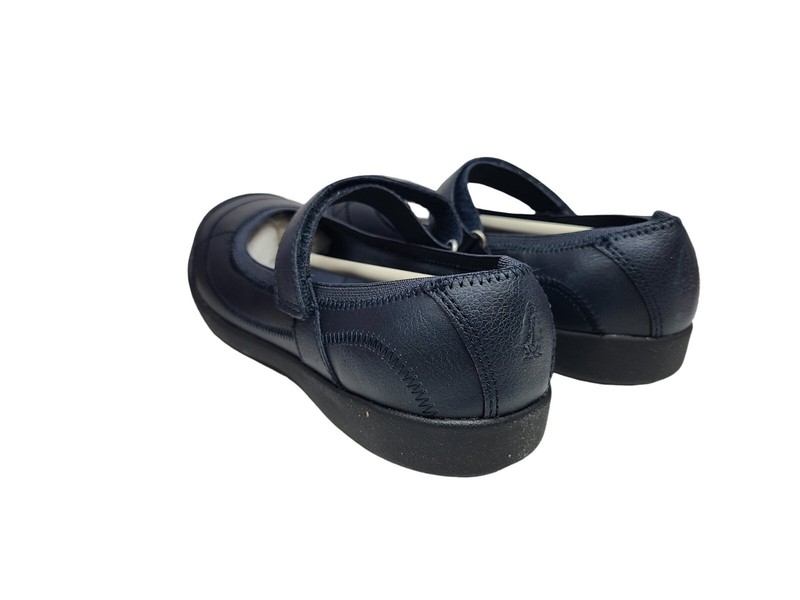 Hush Puppies HP Reese Navy Big Girl Dress Shoes Various Sizes HP855894