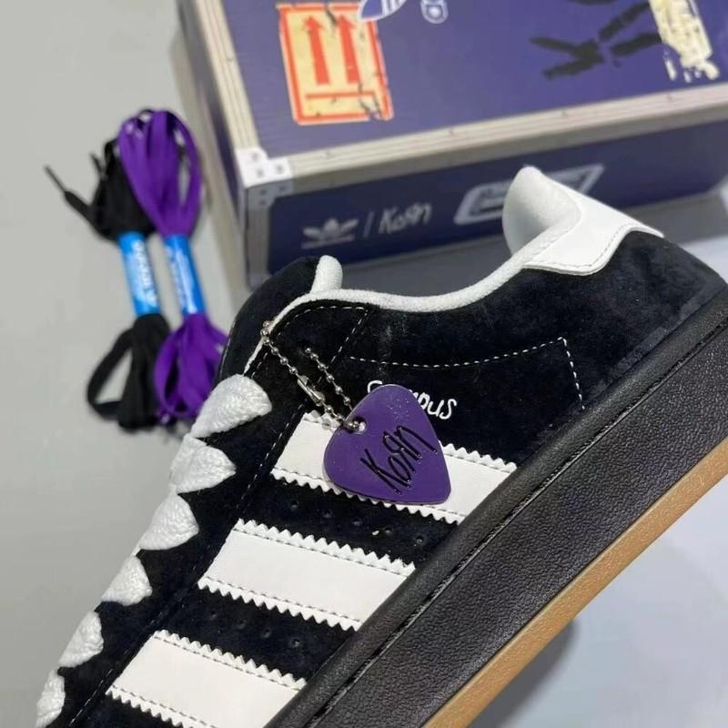 IG0792 Adidas Korn Originals Campus '00s Black White Gum Men's And Women's