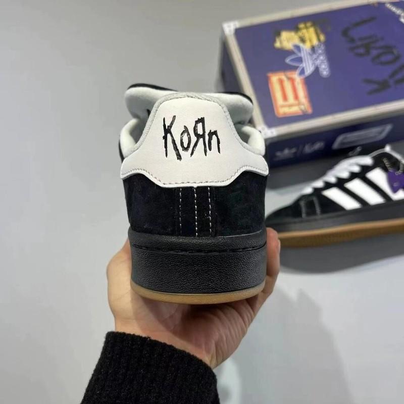 IG0792 Adidas Korn Originals Campus '00s Black White Gum Men's And Women's