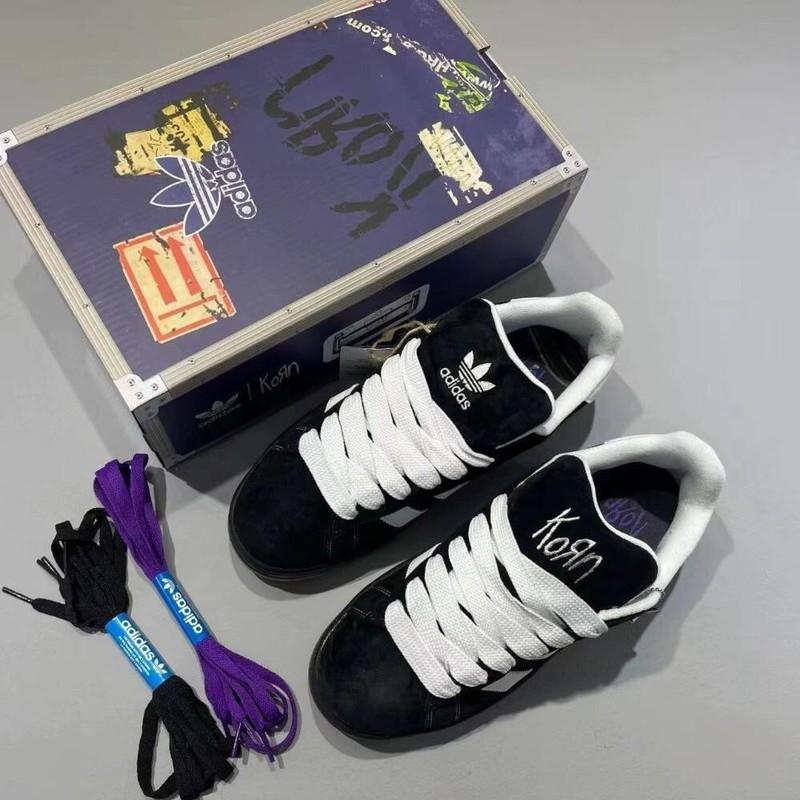 IG0792 Adidas Korn Originals Campus '00s Black White Gum Men's and Women's IG0792 Adidas Korn Originals Campus '00s Black White Gum Men's and Women's