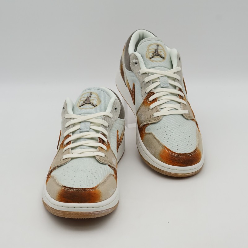 IM6664-991 Nike Air Jordan 1 Low SE Multi-Color Sail Light Bone (Men's)