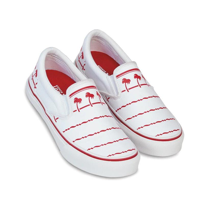 In-N-Out Burger White Drink Cup Slip-On Shoes NEW Size 9 10 11 12 FREE SHIPPING