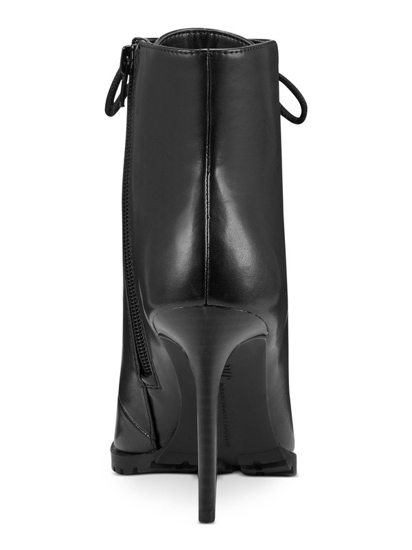 INC Womens Black Front Arch Support Florita Open Toe Stiletto Booties 10 M