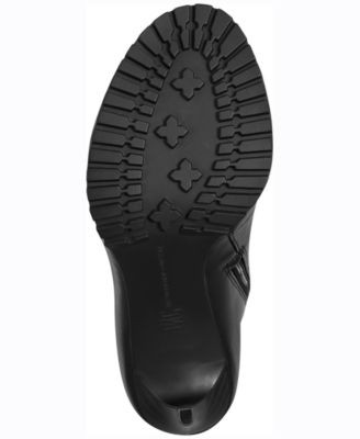 INC Womens Black Front Arch Support Florita Open Toe Stiletto Booties 10 M