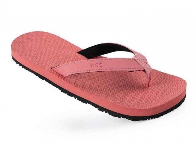 INDOSOLE GROMS ESSNTLS- Size 1/2 - Children's flip flops - Coral **NEW**
