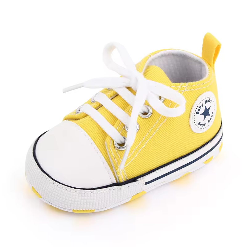 Infant Baby Classic Canvas Shoes Boy Girl Soft Sole Size Fashion Cute