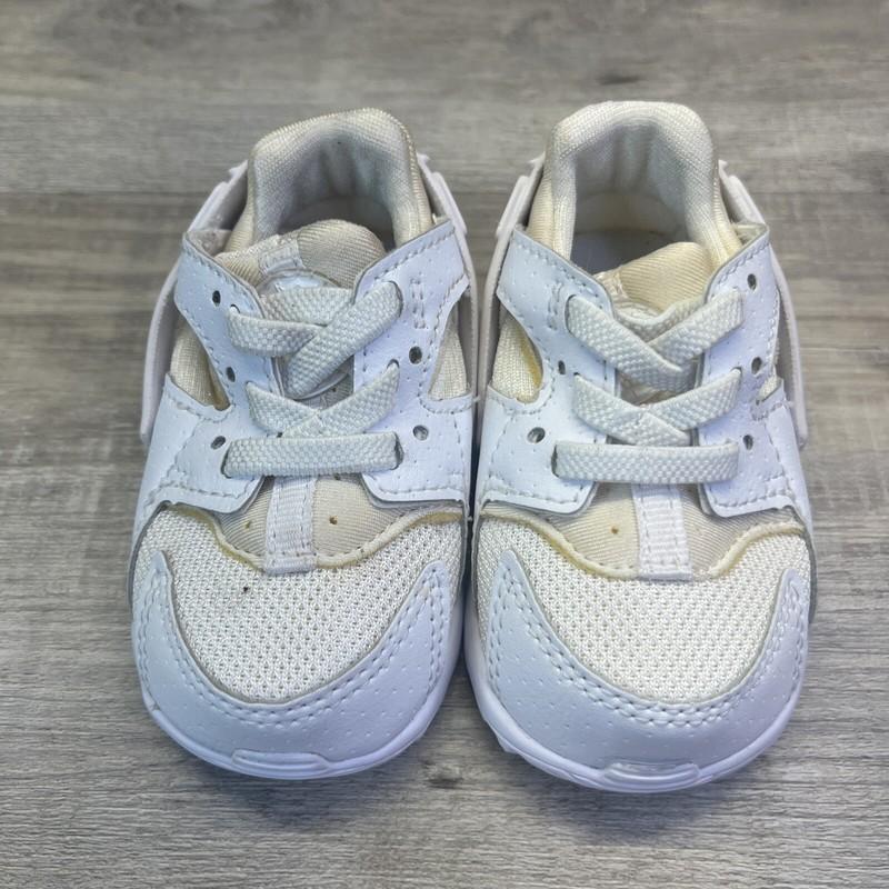 Infant Nike Huarache Run Slip On Shoe White 704950-110 Size 3 C