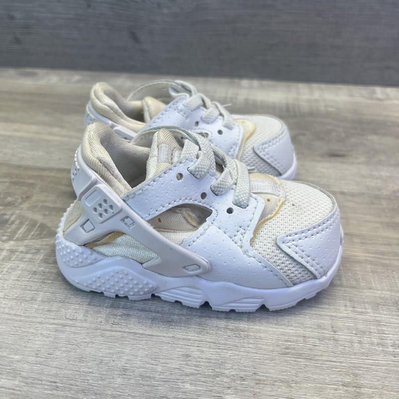 Infant Nike Huarache Run Slip On Shoe White 704950-110 Size 3 C