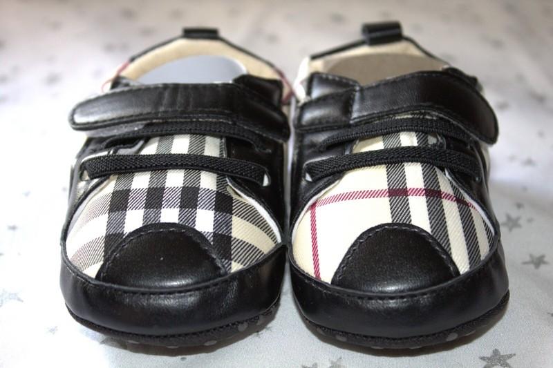 Infant Plaid Fashion Boy Girl Toddler Soft Sole Baby Shoes Size 0-18 Months