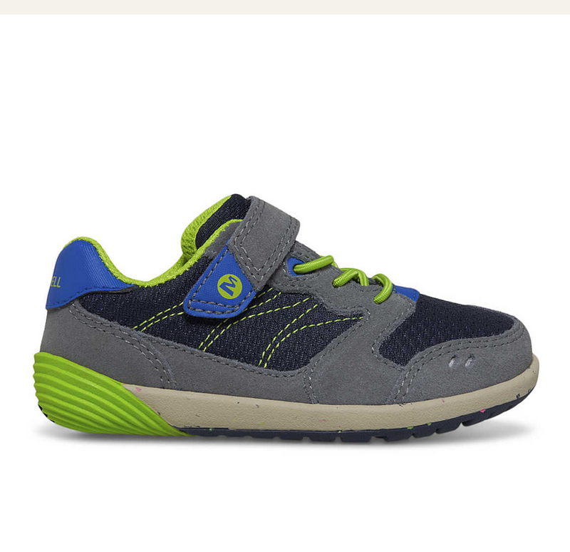 Infant / Toddler Baresteps A 83 Sneaker Navy/Green