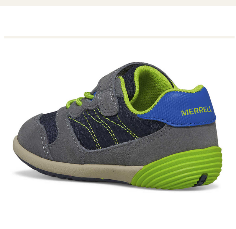 Infant / Toddler Baresteps A 83 Sneaker Navy/Green