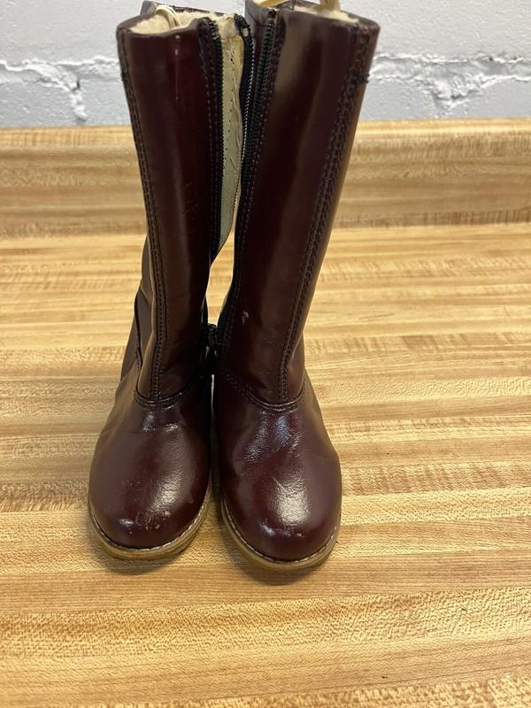 Jack and Jill by Fayva Toddlers snow boots size 6 brown 5634-228