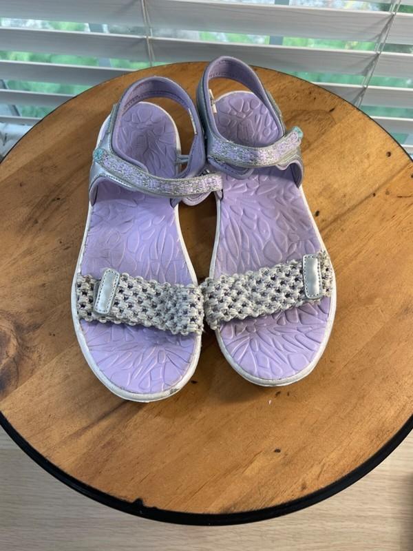 Jambu Girls Sandals Size 5 Purple Mohi Water Ready Shoes Outdoor Comfort Outdoor