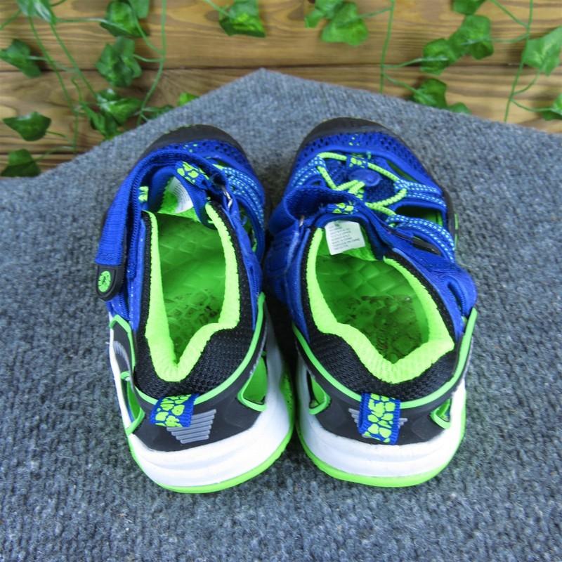 Jambu Sandals Boys Y 1 Medium Sandal Blue Synthetic Hook & Loop