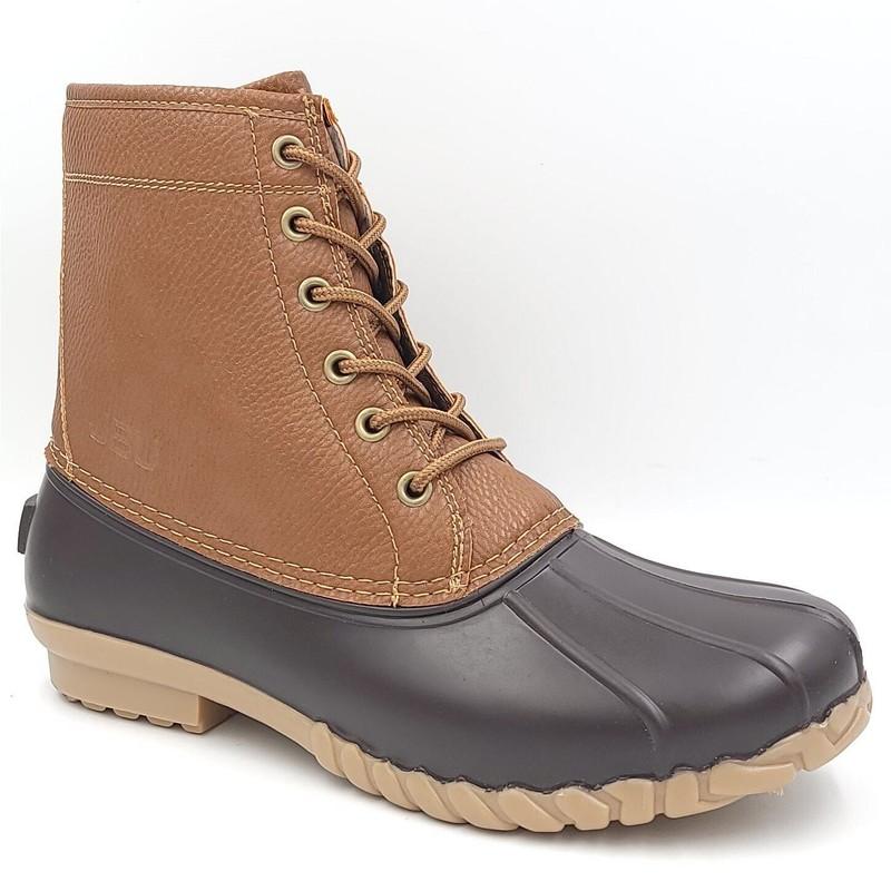 JBU by Jambu Mens Maine Faux Fur Lace-Up Winter & Snow Boots Tan 9M