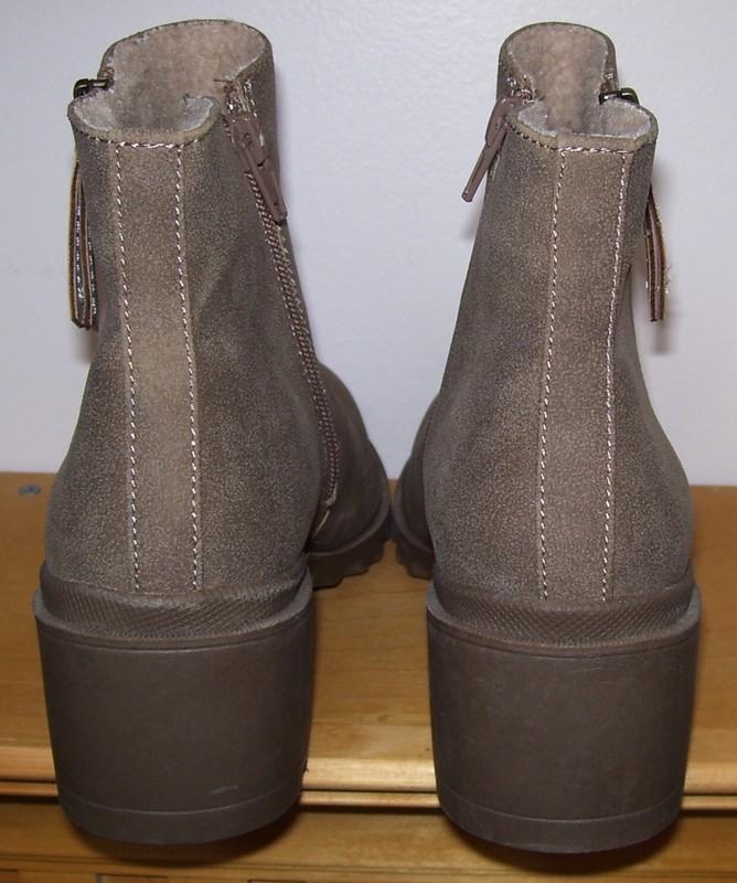 Jellypop Girls KID TAYLAR Brown Block Heel Boots Sz 3 NEW