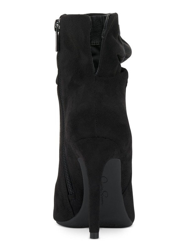 JESSICA SIMPSON Womens Black Split Upper Back Lerona Toe Stiletto Booties 5.5 M