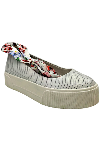 Jessica Simpson Womens Elisah Round Toe Sneakers Vintage Bright White