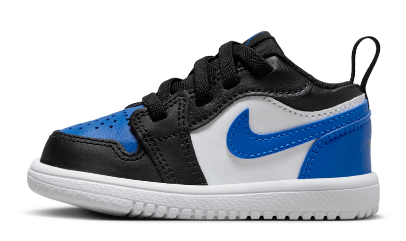 Jordan 1 Low ALT (TD) 'Alternate Royal Toe' White Black Blue Hook & Loop 7C-10C
