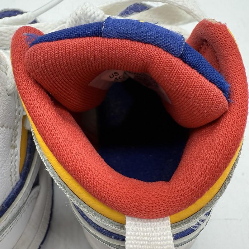 Jordan 1 Mid "Hite Deep Royal Blue" Sneakers 4C