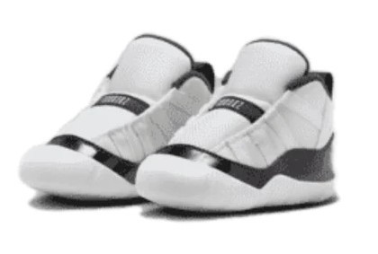 Jordan 11 Crib Bootie "Gratitude" White/Metallic Gold-Black (CI6165 170) - 4