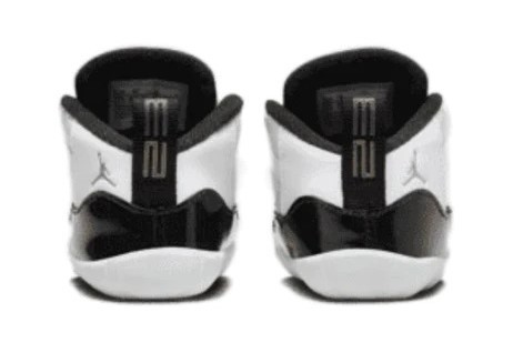 Jordan 11 Crib Bootie "Gratitude" White/Metallic Gold-Black (CI6165 170) - 4