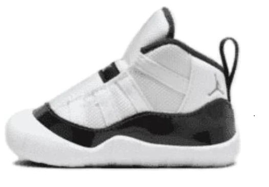 Jordan 11 Crib Bootie "Gratitude" White/Metallic Gold-Black (CI6165 170) - 4