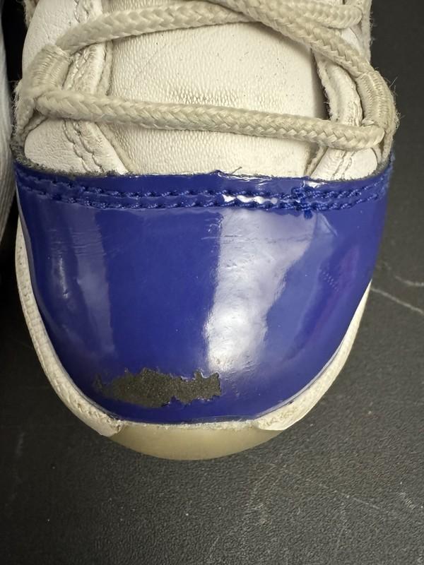 Jordan 11 Retro Low TD Concord Sketch 645107-100 Blue Kids 9C Toddler