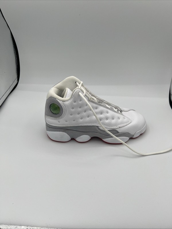 Jordan 13 Retro White Wolf Grey Size 3.5