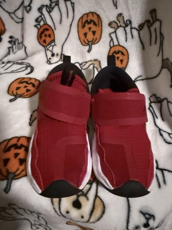 Jordan 23/7 Toddler Sneakers In White/Varsity Red/Black Size 10C